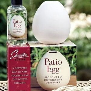Patio Egg Mosquito Deterrentc Diffuser Set
